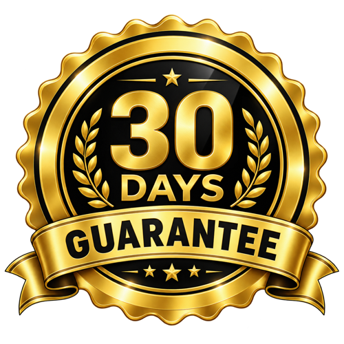 30 Days Guarantee seal